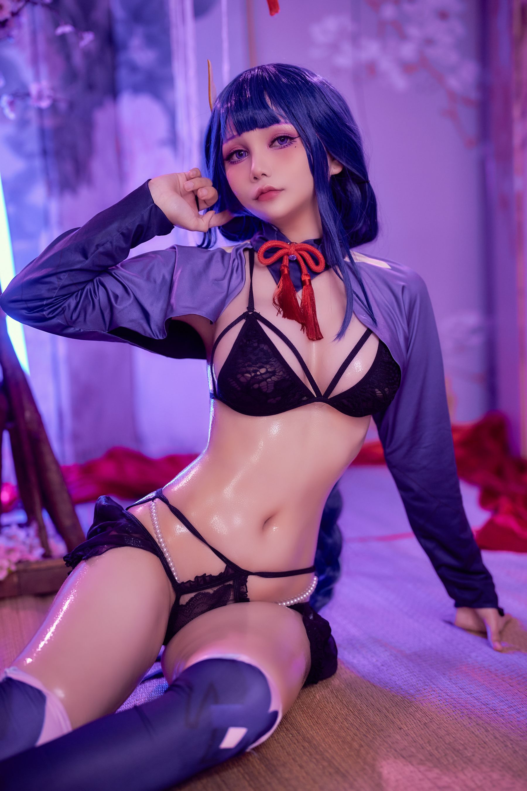 [福利COS] JOYCE - 原神 雷电将军第11张