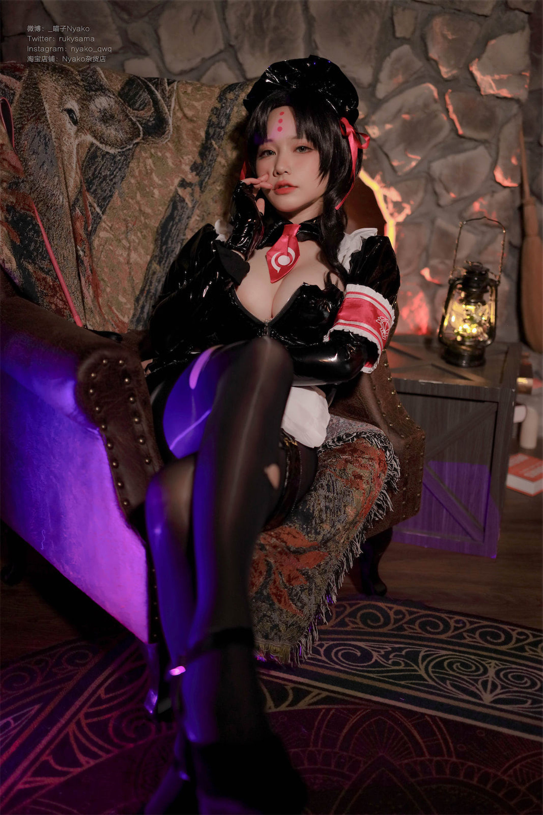 [福利COS] 萌妹子Nyako喵子 - 杀生院女仆第12张