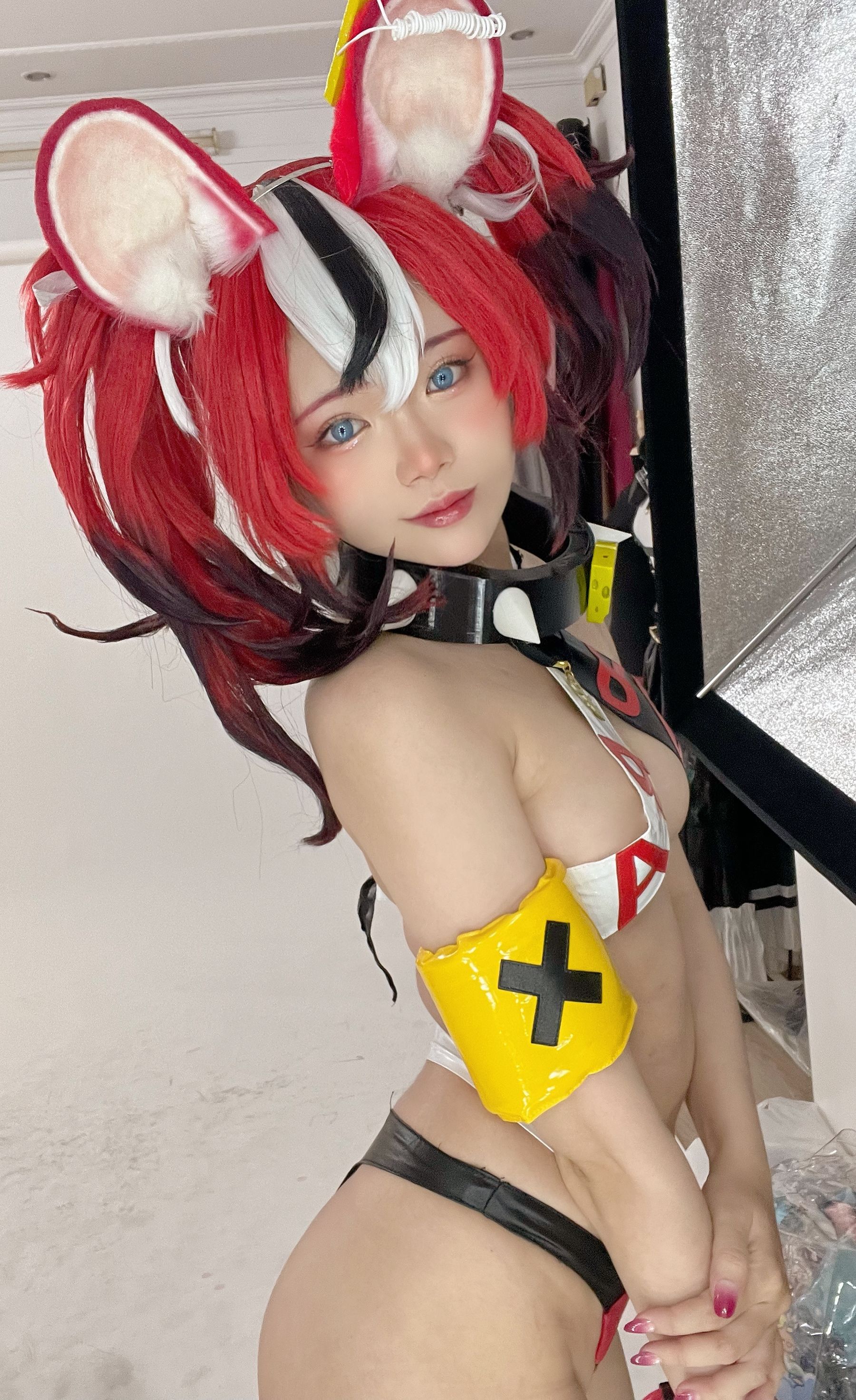 [福利COS] ZinieQ - Hakos Baelz Pole Dancing第14张