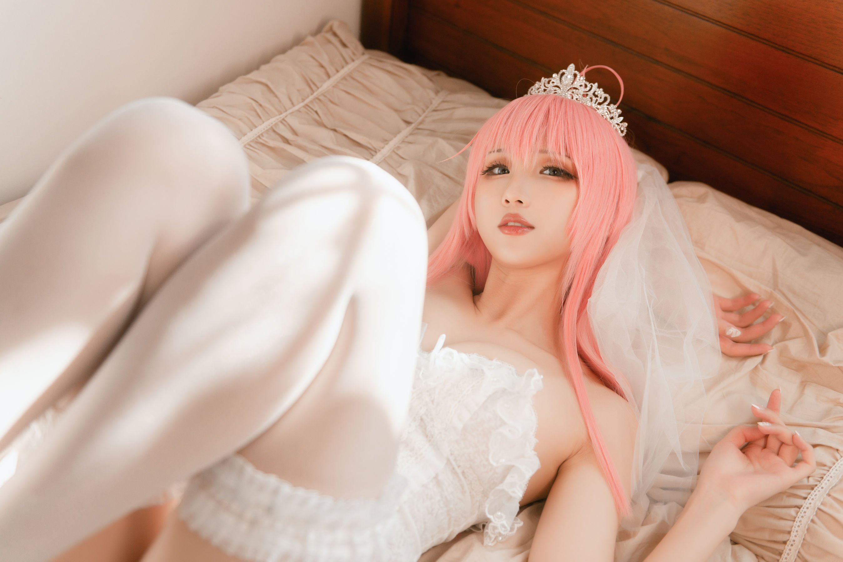 [福利COS] 瓦斯塔亚小龙虾 - 花嫁第1张