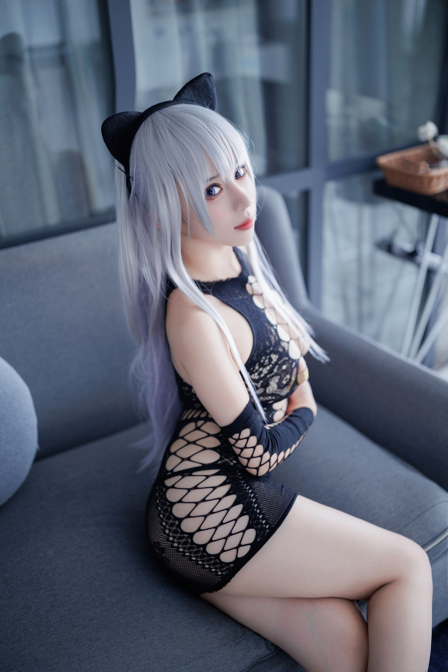 [福利COS] 胡桃猫Kurumineko - 魅惑猫娘第23张