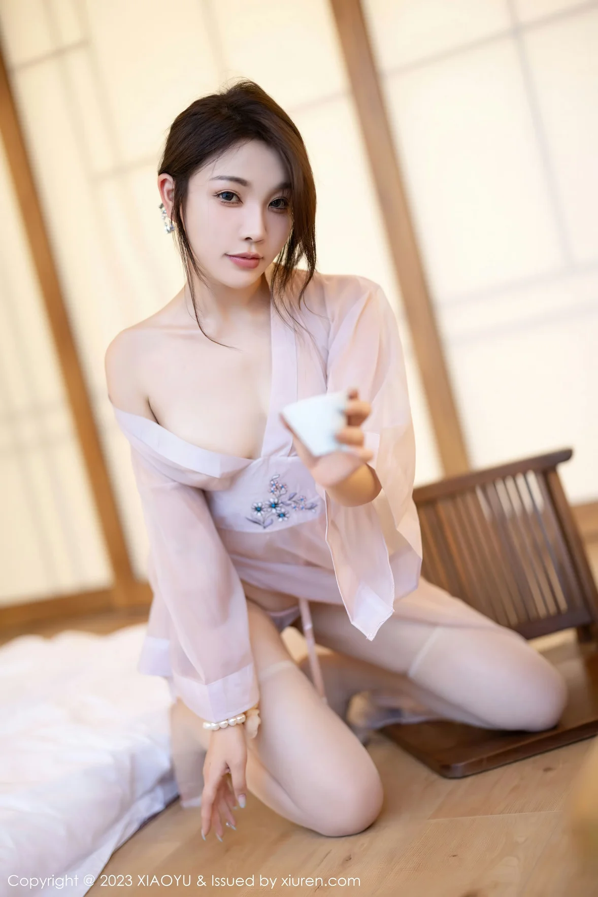 XIAOYU 语画 Vol.1076 徐莉芝Booty 轻透薄纱服饰性感写真 [85P]第7张