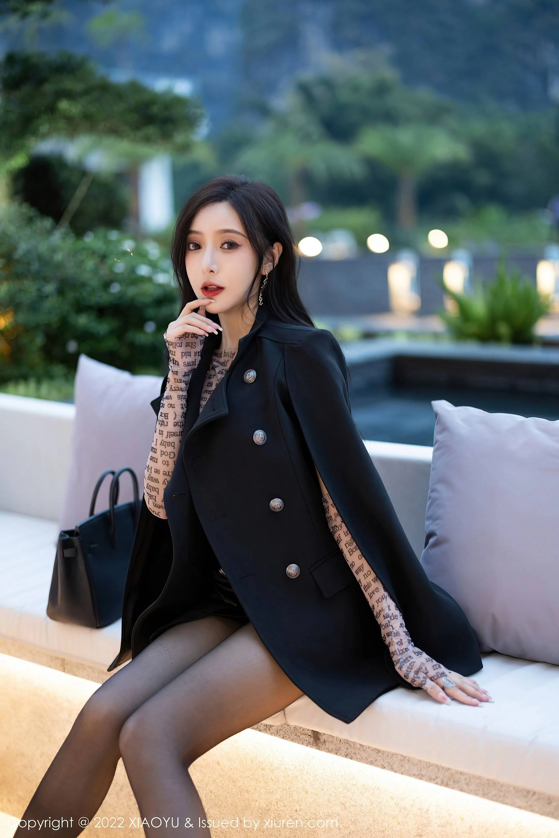  语画界 VOL.916 王馨瑶yanni 黑丝美腿第27张