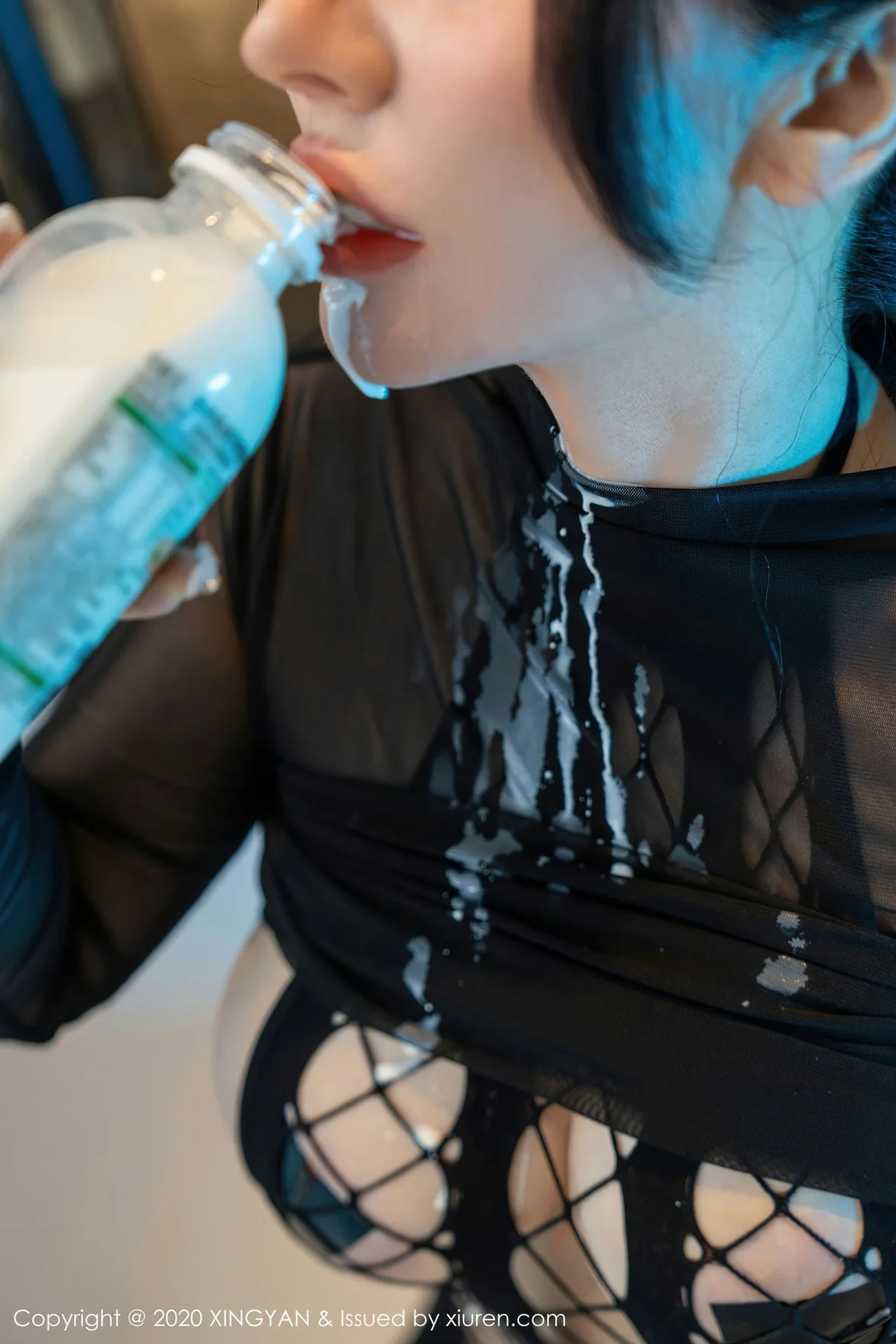  星颜社 Vol.210 潘娇娇 渔网式连体衣写真 [78P]第11张