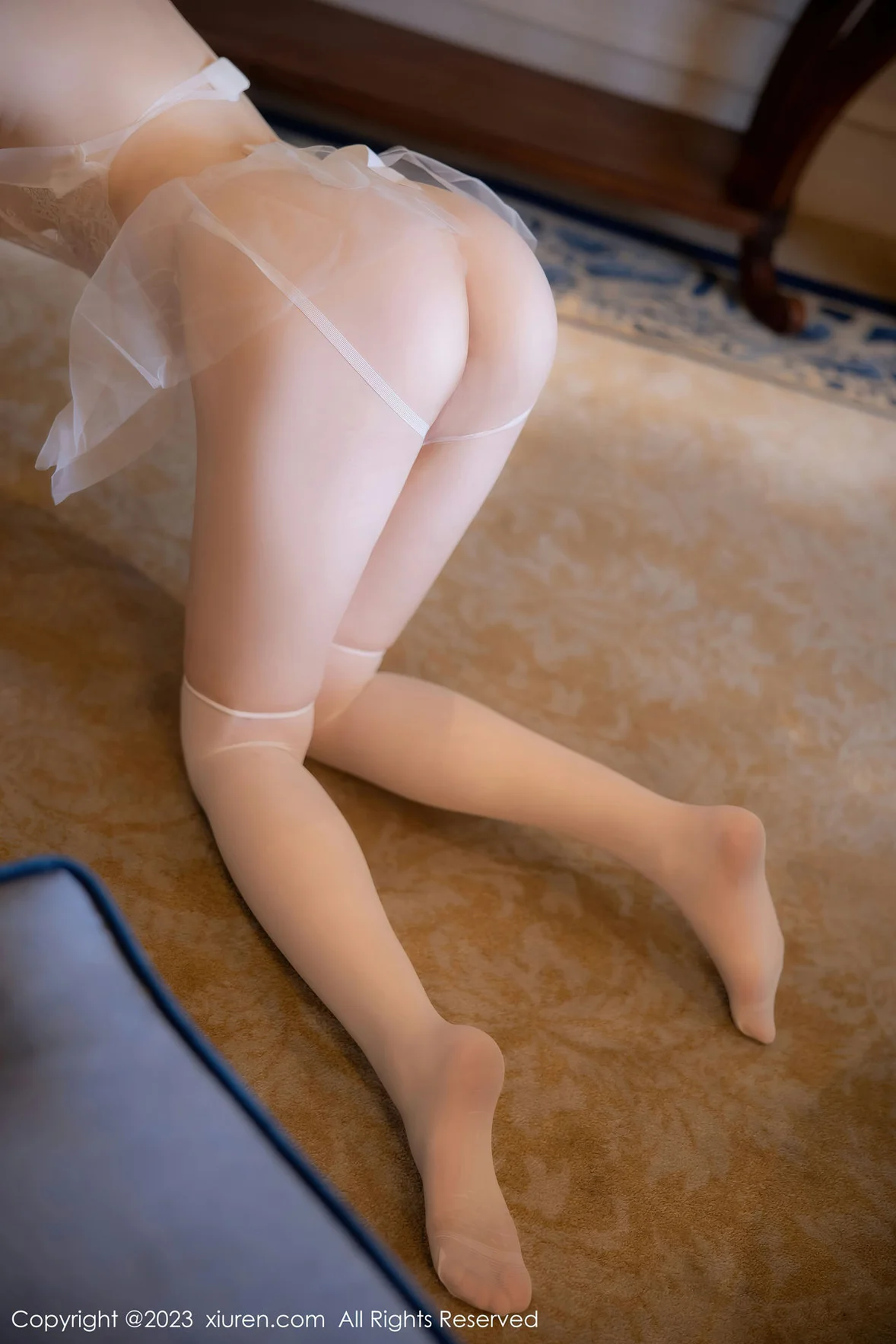  秀人网 No.7421 林悠悠 情趣婚纱服饰性感写真 [83P]第9张