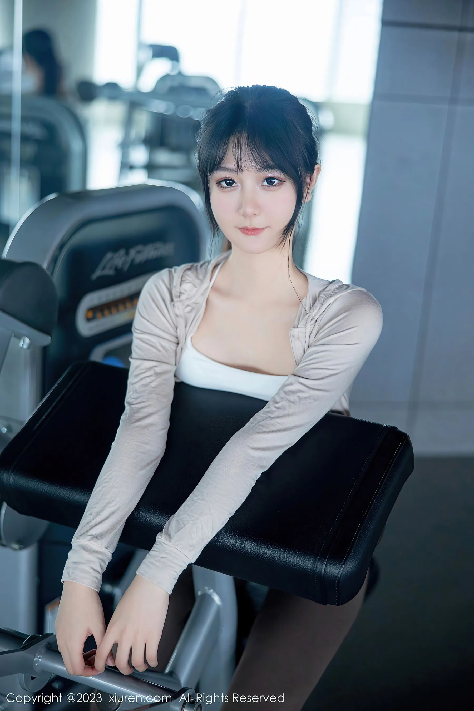  秀人网 No.6683 幼幼 健身美腿第14张