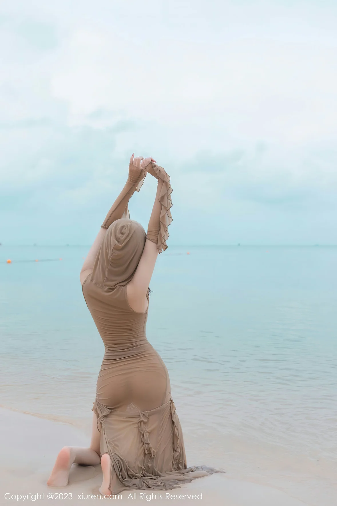  XiuRen 秀人 No.7288 鱼子酱Fish 沙滩渔网性感写真 [78P]第8张