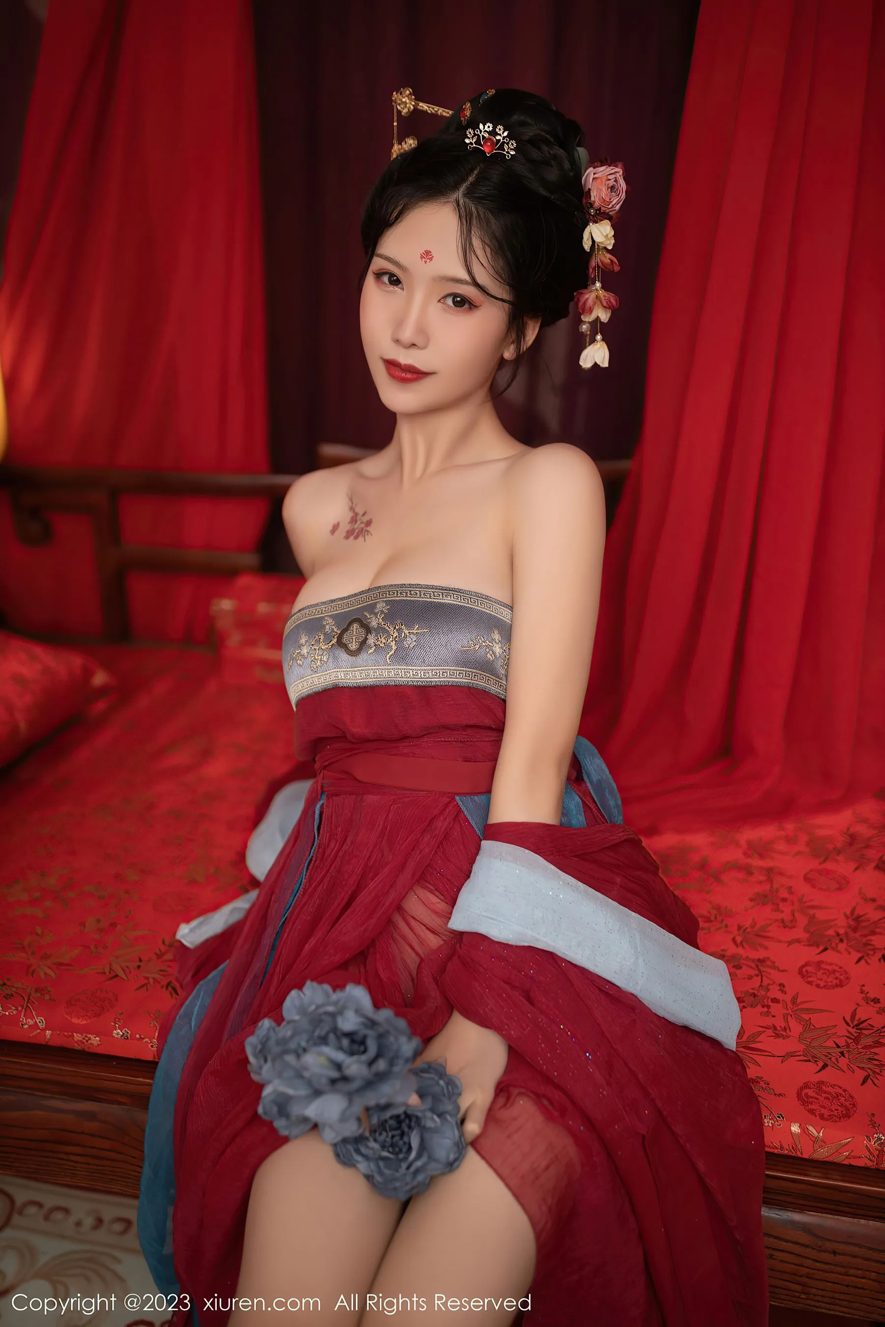  秀人网 No.6154 利世 古装美腿第16张