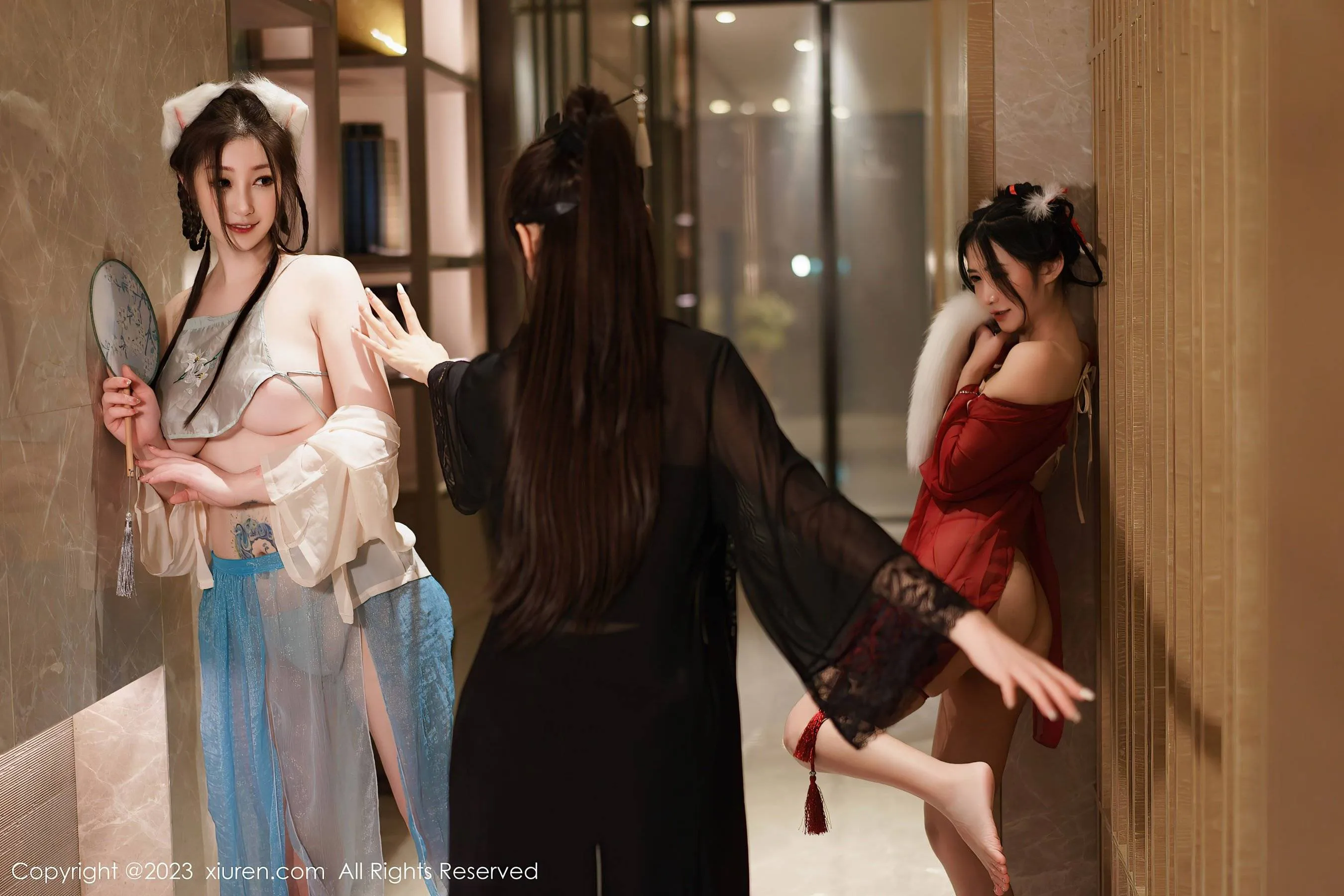  秀人网 No.6170 妲己_Toxic 古装美腿第4张