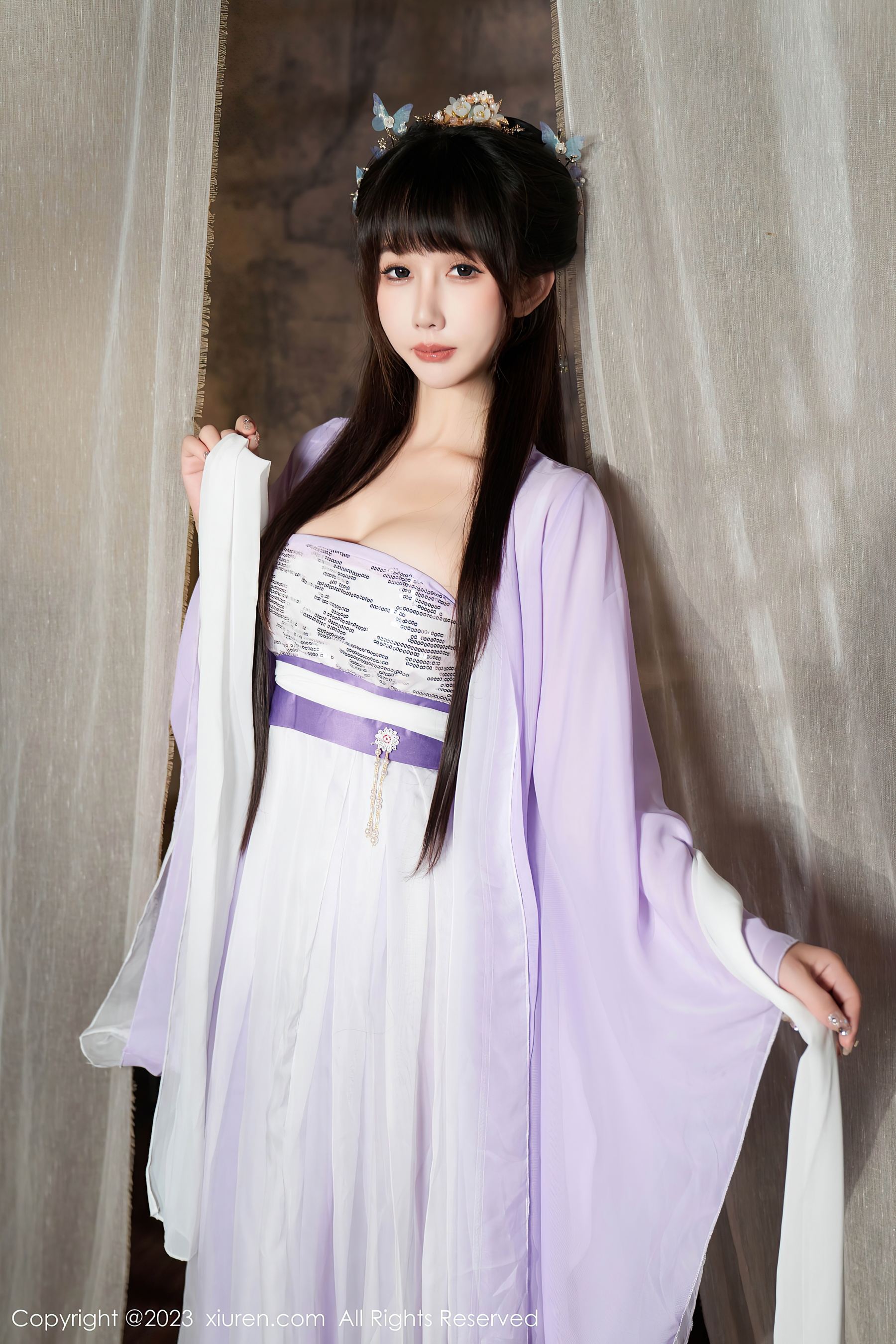  XiuRen 秀人 No.7442 波巧酱 古装美腿第17张