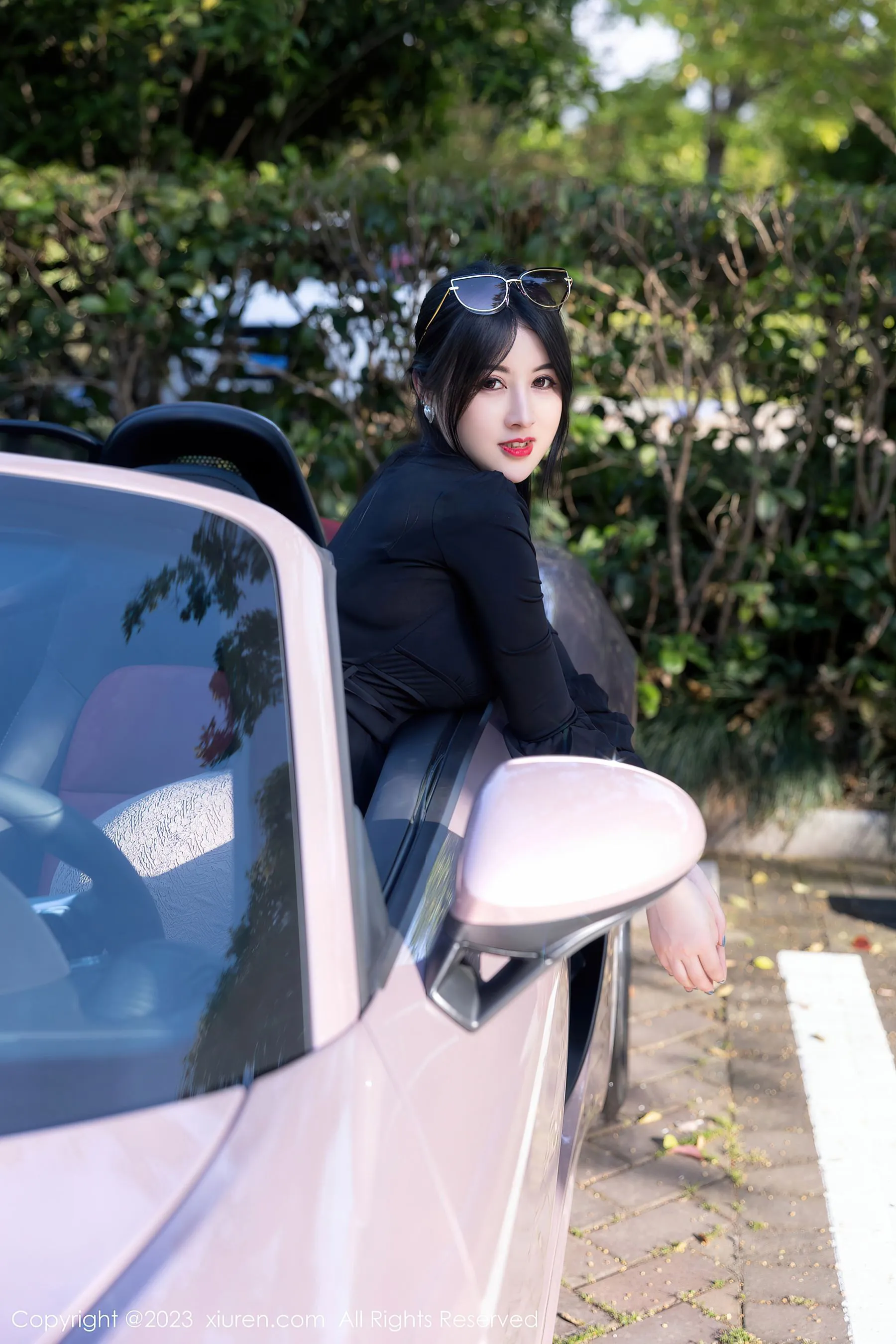  秀人网 No.6676 诗诗kiki 黑丝美腿第21张