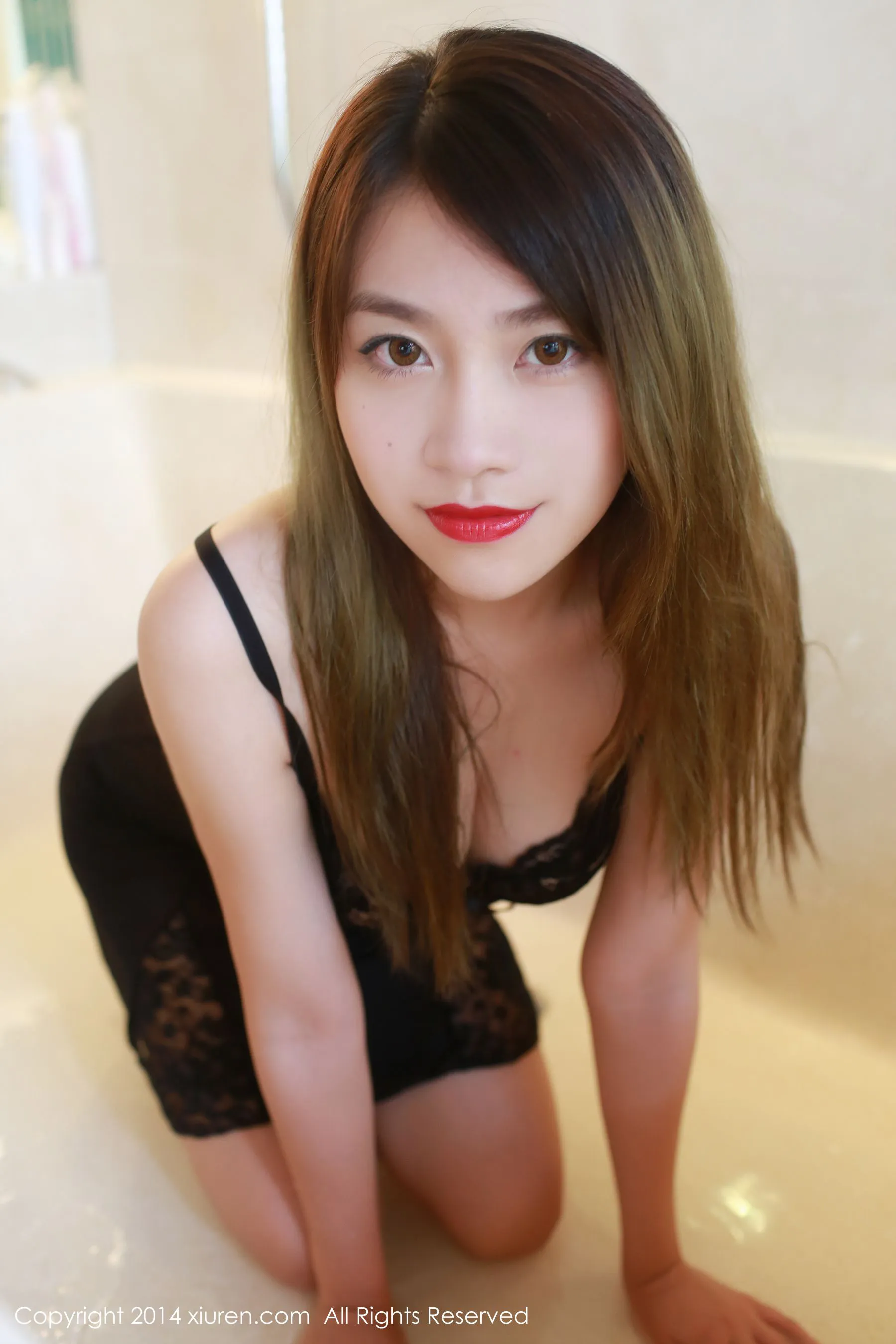 许诺Sabrina《泰国旅拍》小清新系列 秀人网 No.193第9张