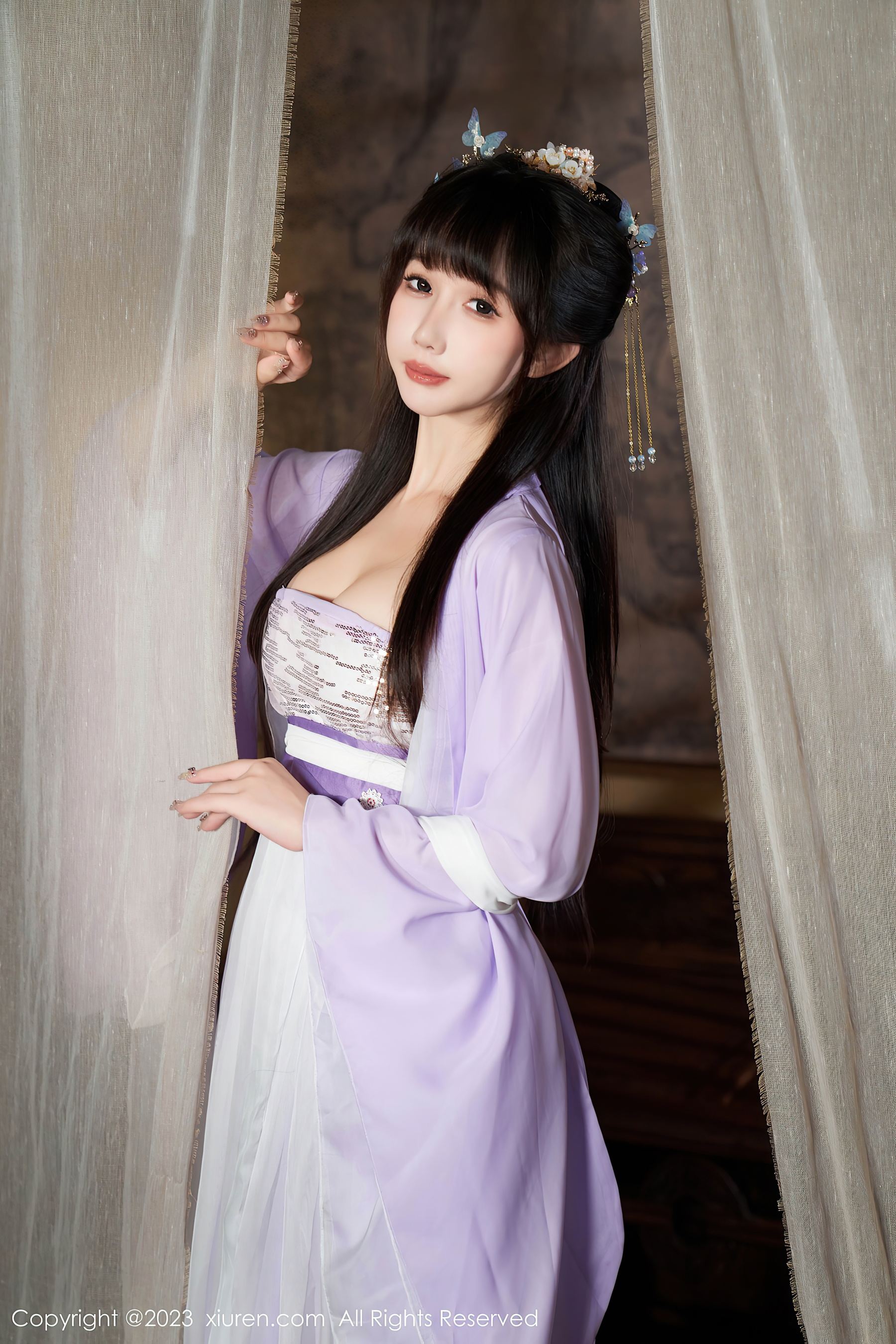  XiuRen 秀人 No.7442 波巧酱 古装美腿第16张