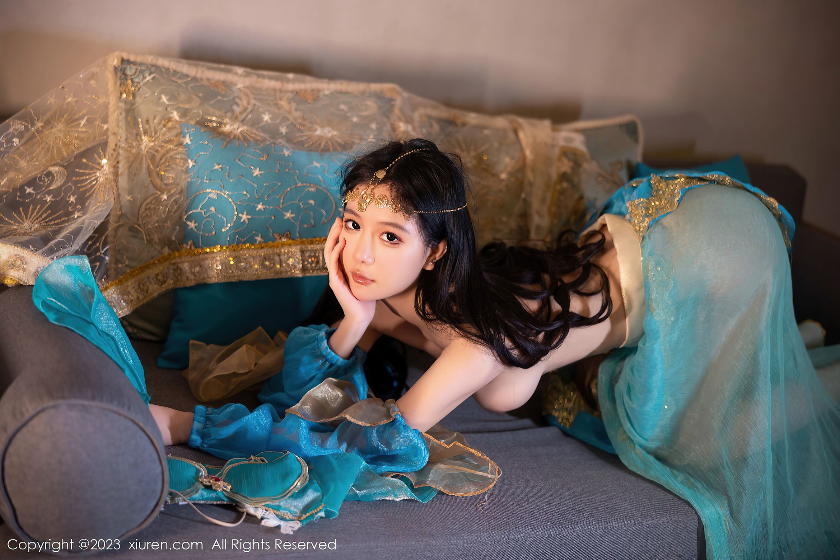  XiuRen 秀人 No.7469 幼幼 西域舞娘美腿第19张