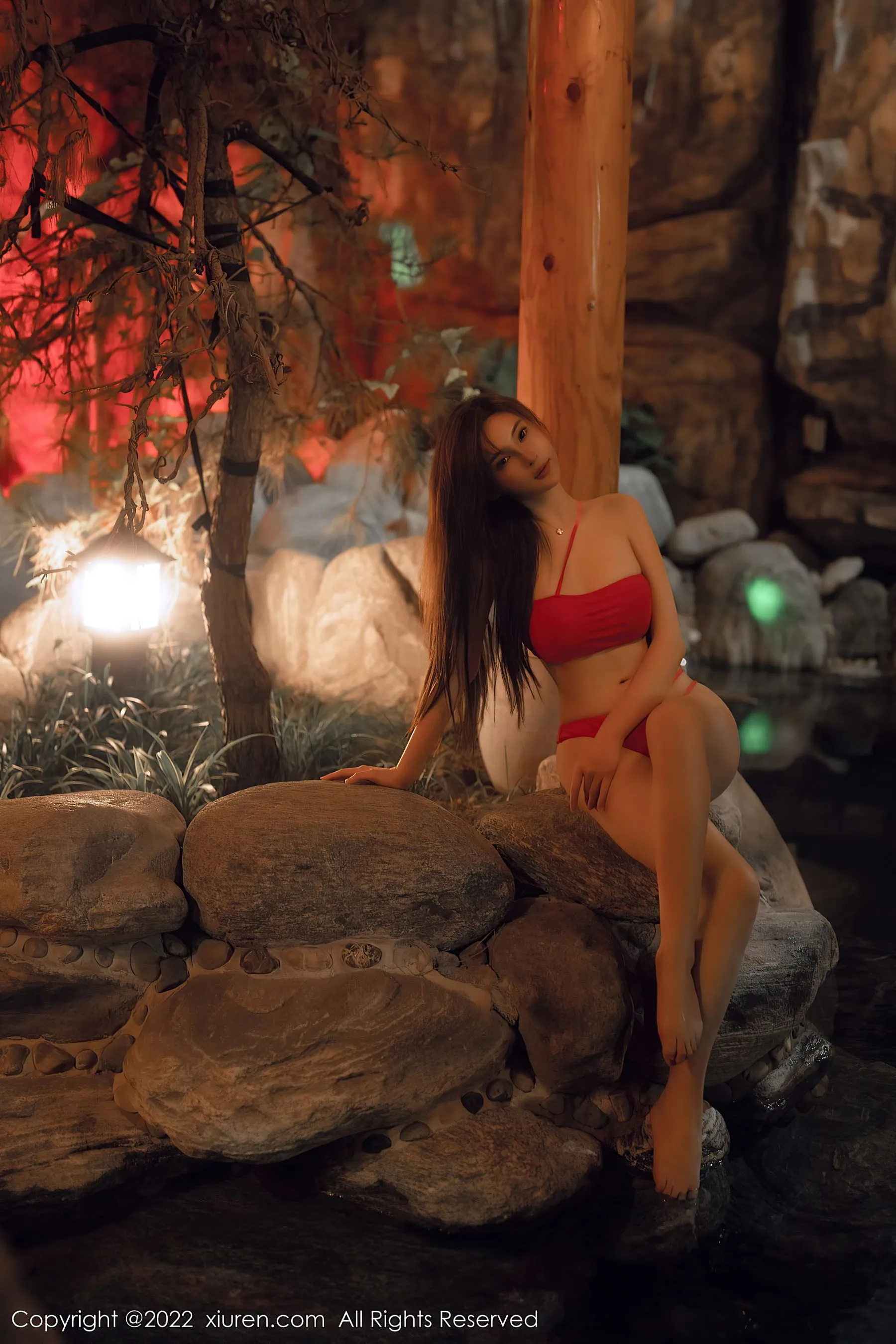  秀人网 No.6014 Carol周妍希 温泉写真第11张