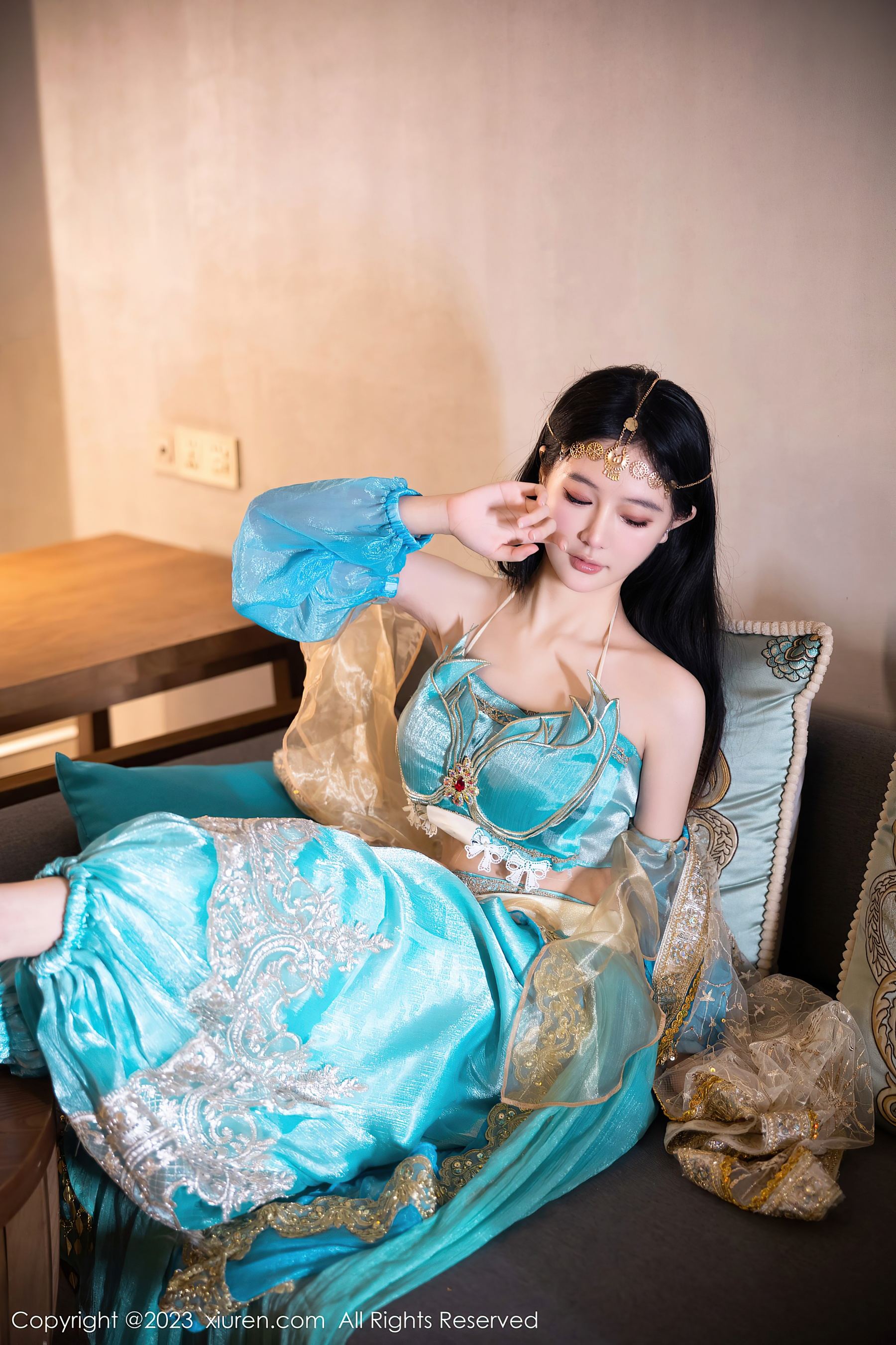  XiuRen 秀人 No.7469 幼幼 西域舞娘美腿第9张