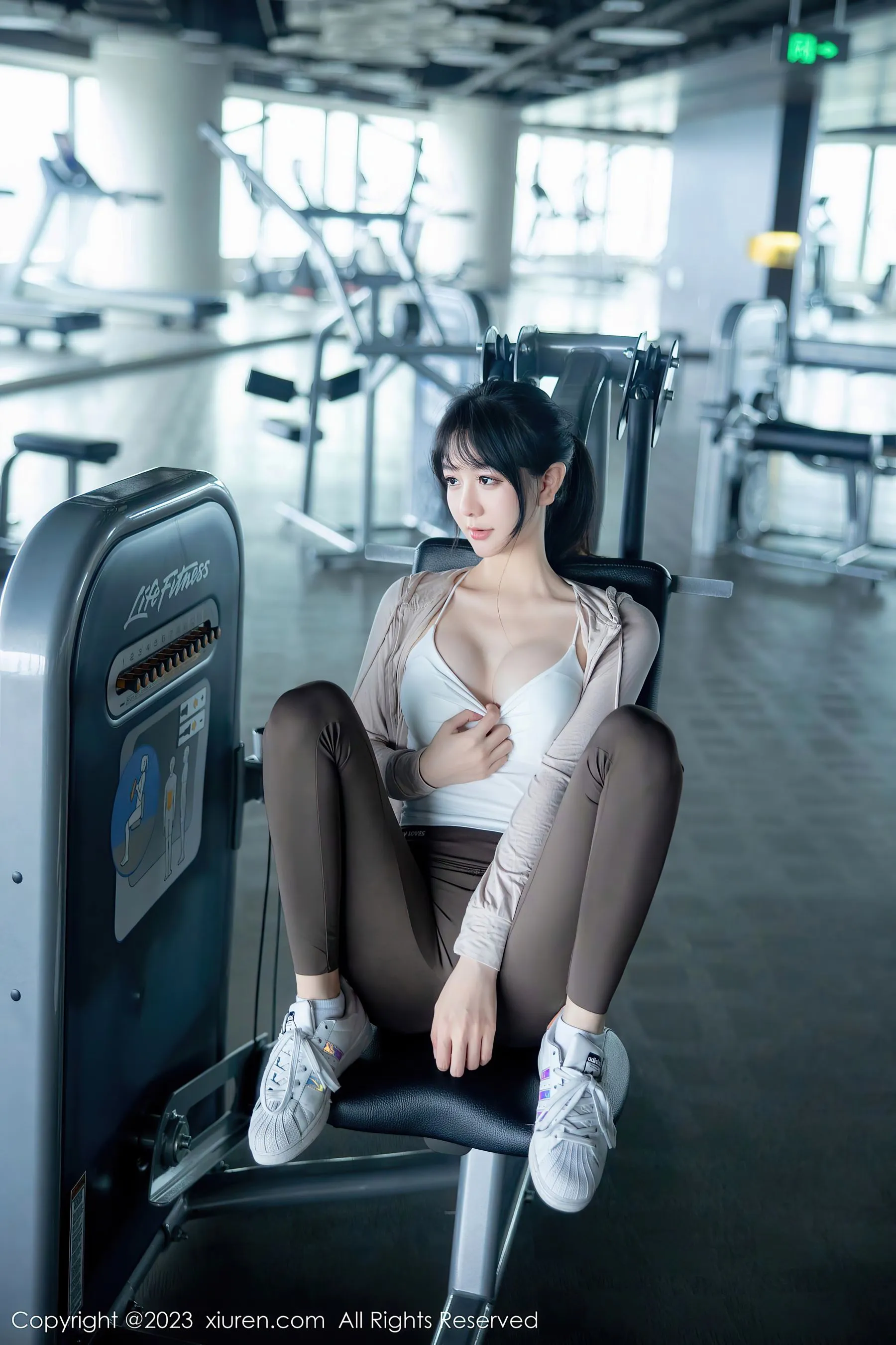  秀人网 No.6683 幼幼 健身美腿第15张