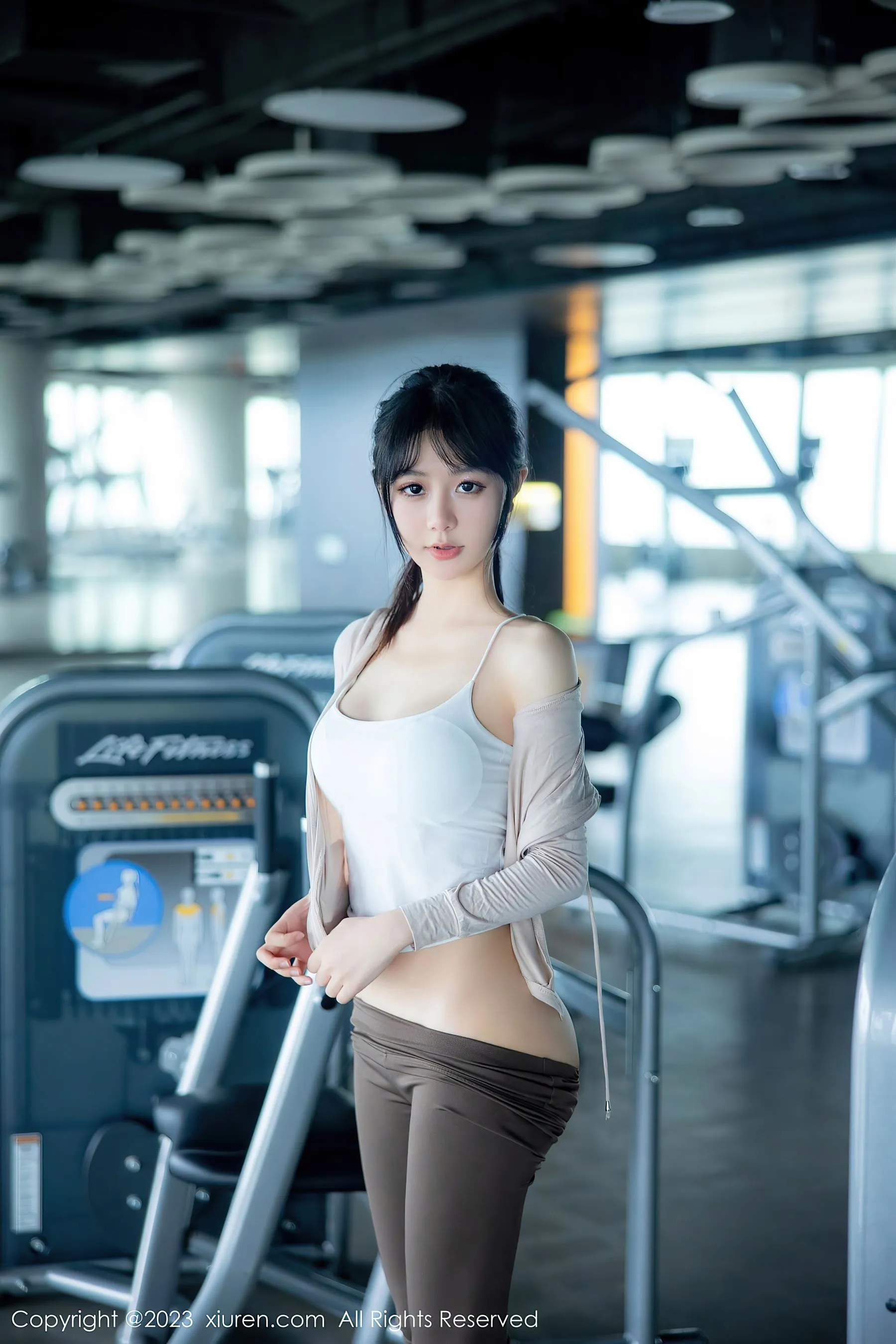  秀人网 No.6683 幼幼 健身美腿第18张