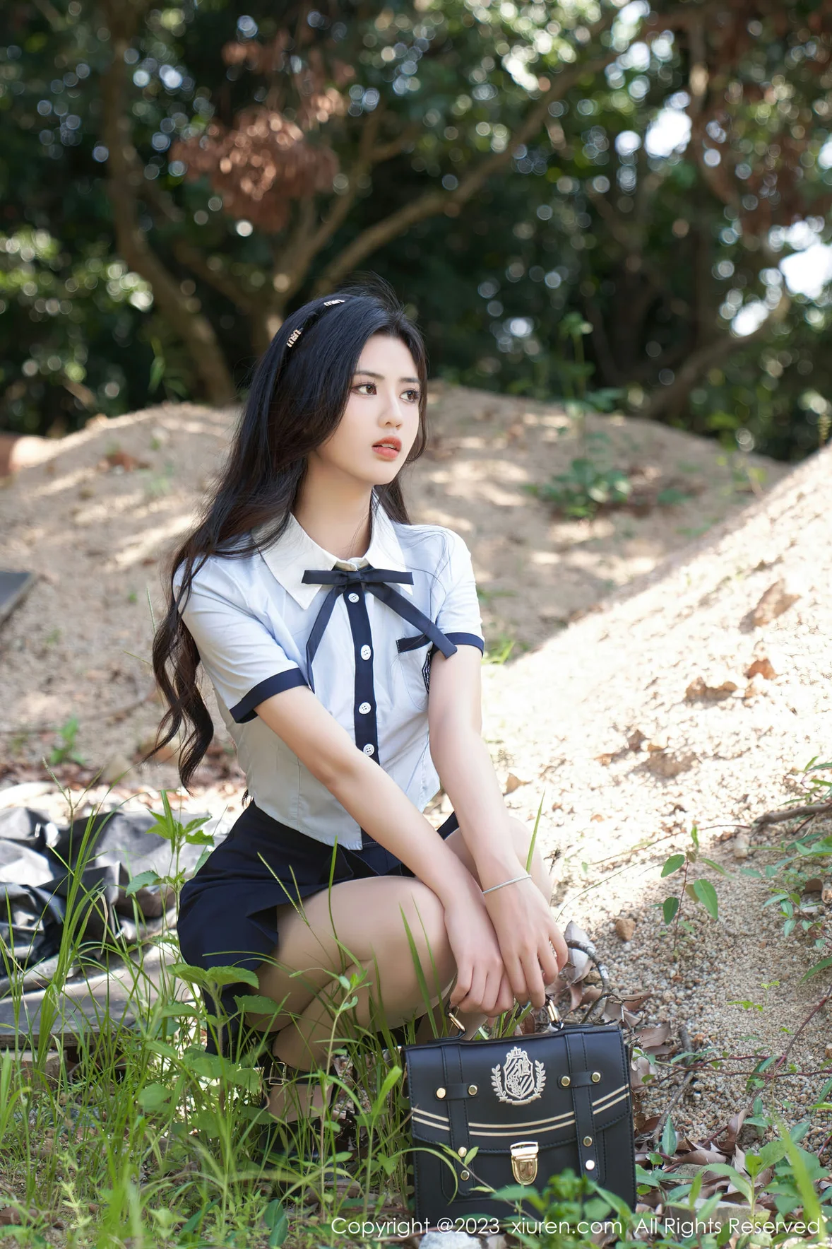  XiuRen 秀人 No.7028 浅浅Danny 性感Jk户外写真 [96P]第4张