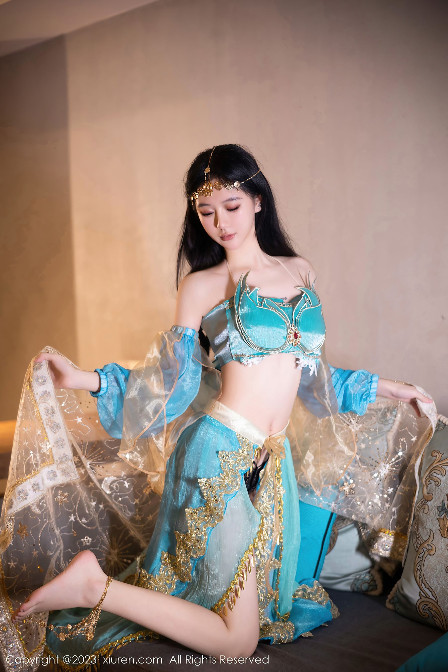  XiuRen 秀人 No.7469 幼幼 西域舞娘美腿第13张