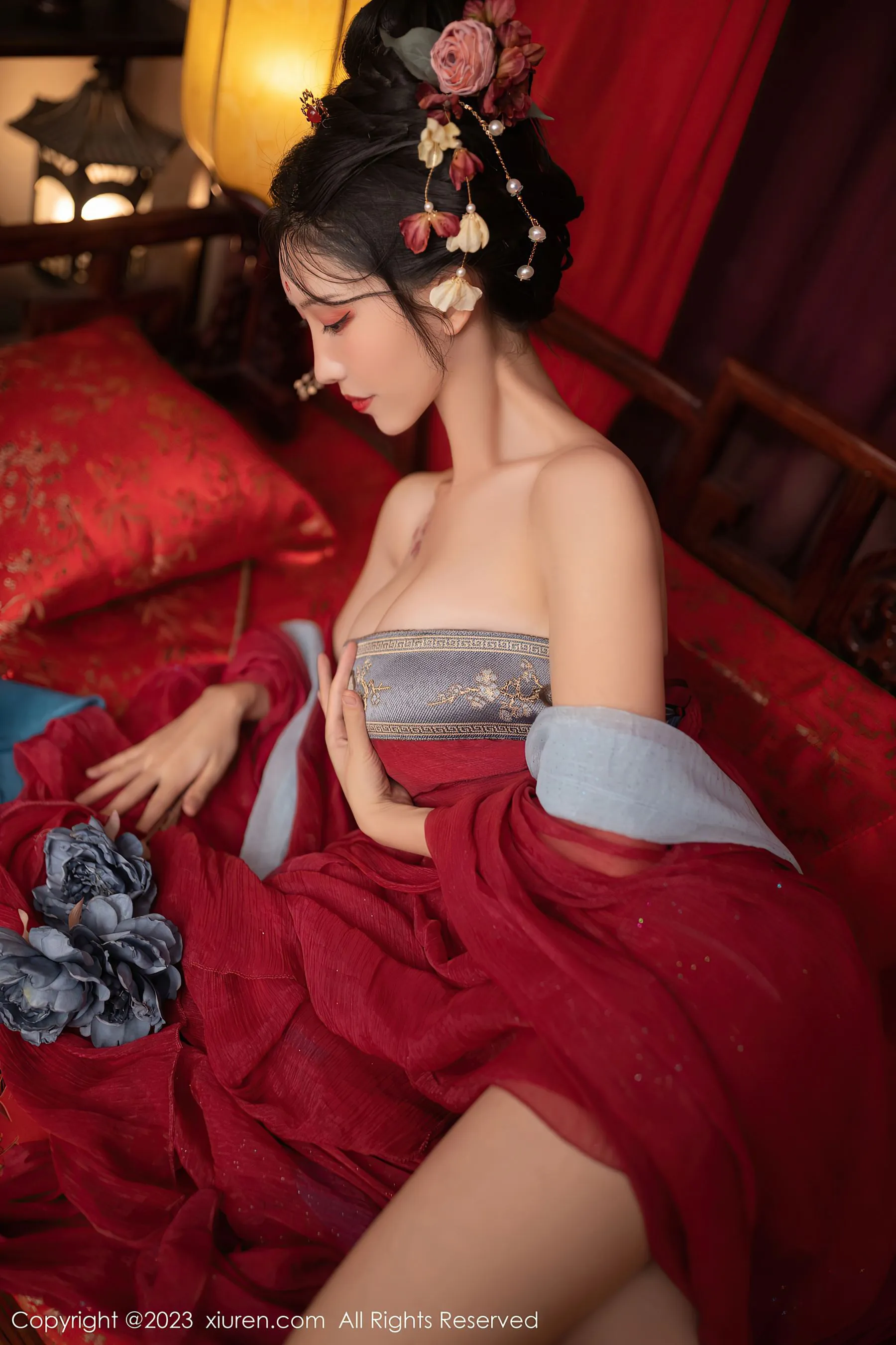  秀人网 No.6154 利世 古装美腿第17张