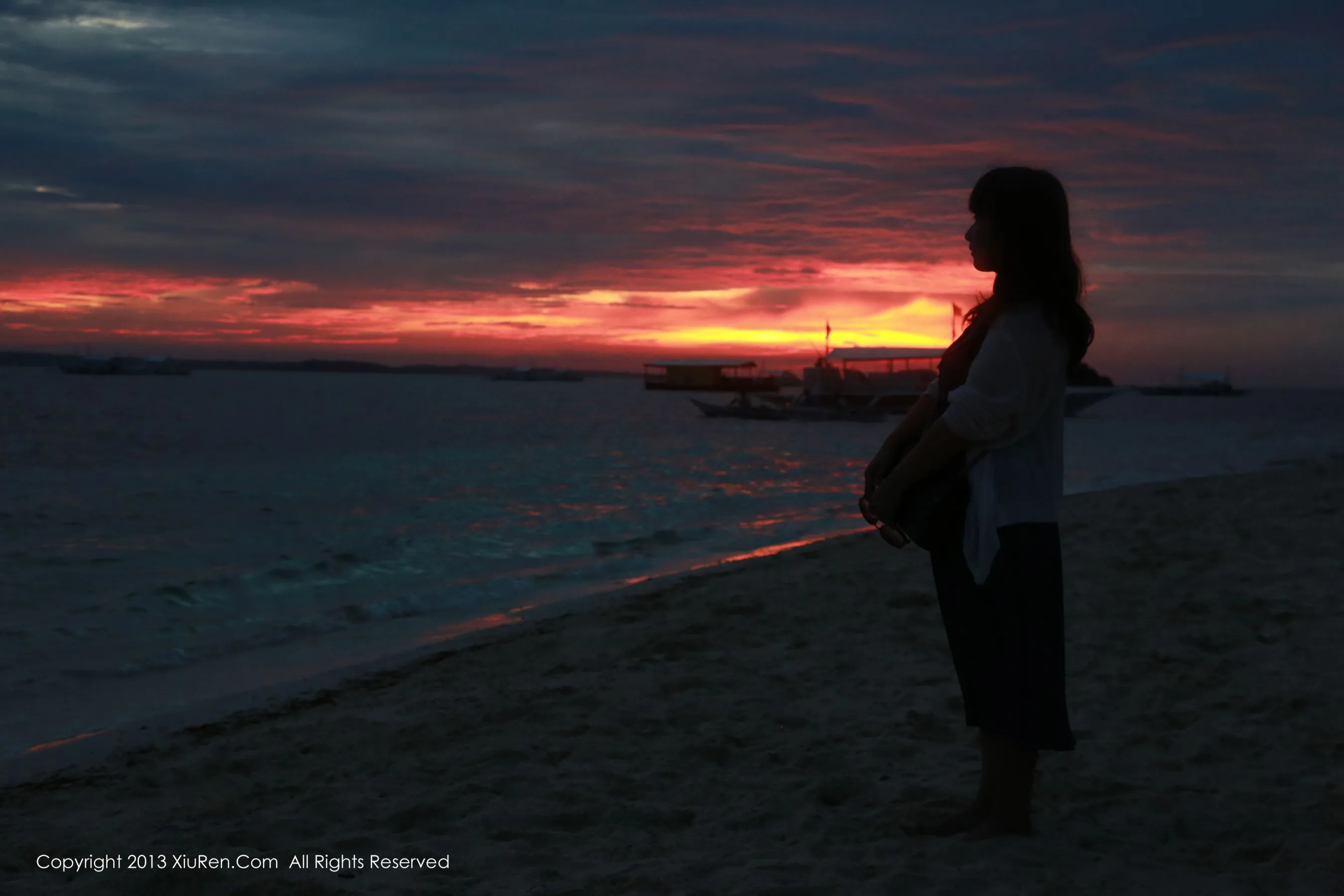  默漠无荢 小清新合集 秀人网 No.053第14张