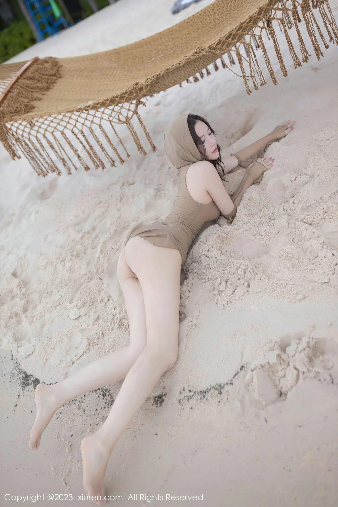  XiuRen 秀人 No.7288 鱼子酱Fish 沙滩渔网性感写真 [78P]第18张