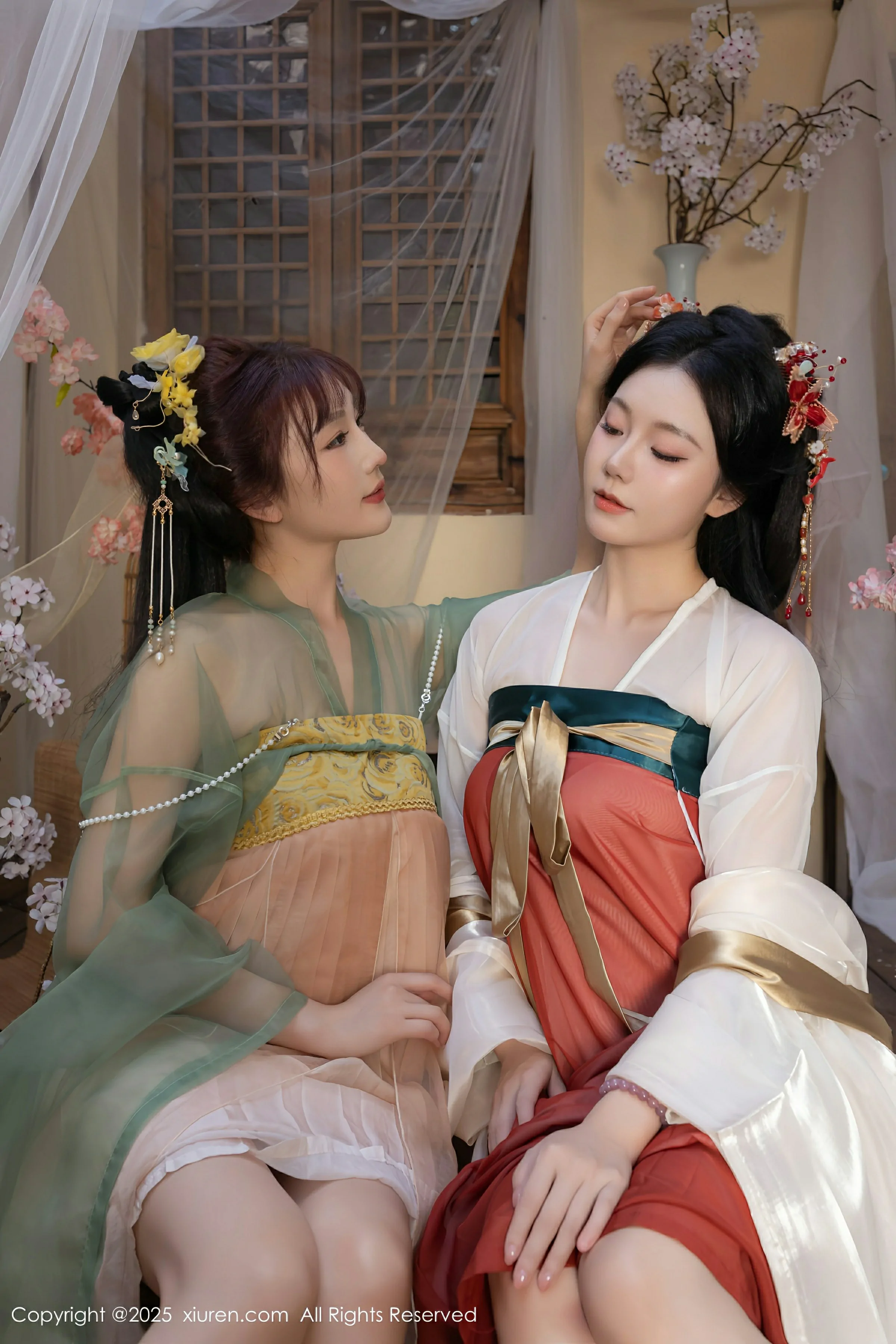  XiuRen 秀人 No.10223 陆萱萱&安然anran [80P]第8张