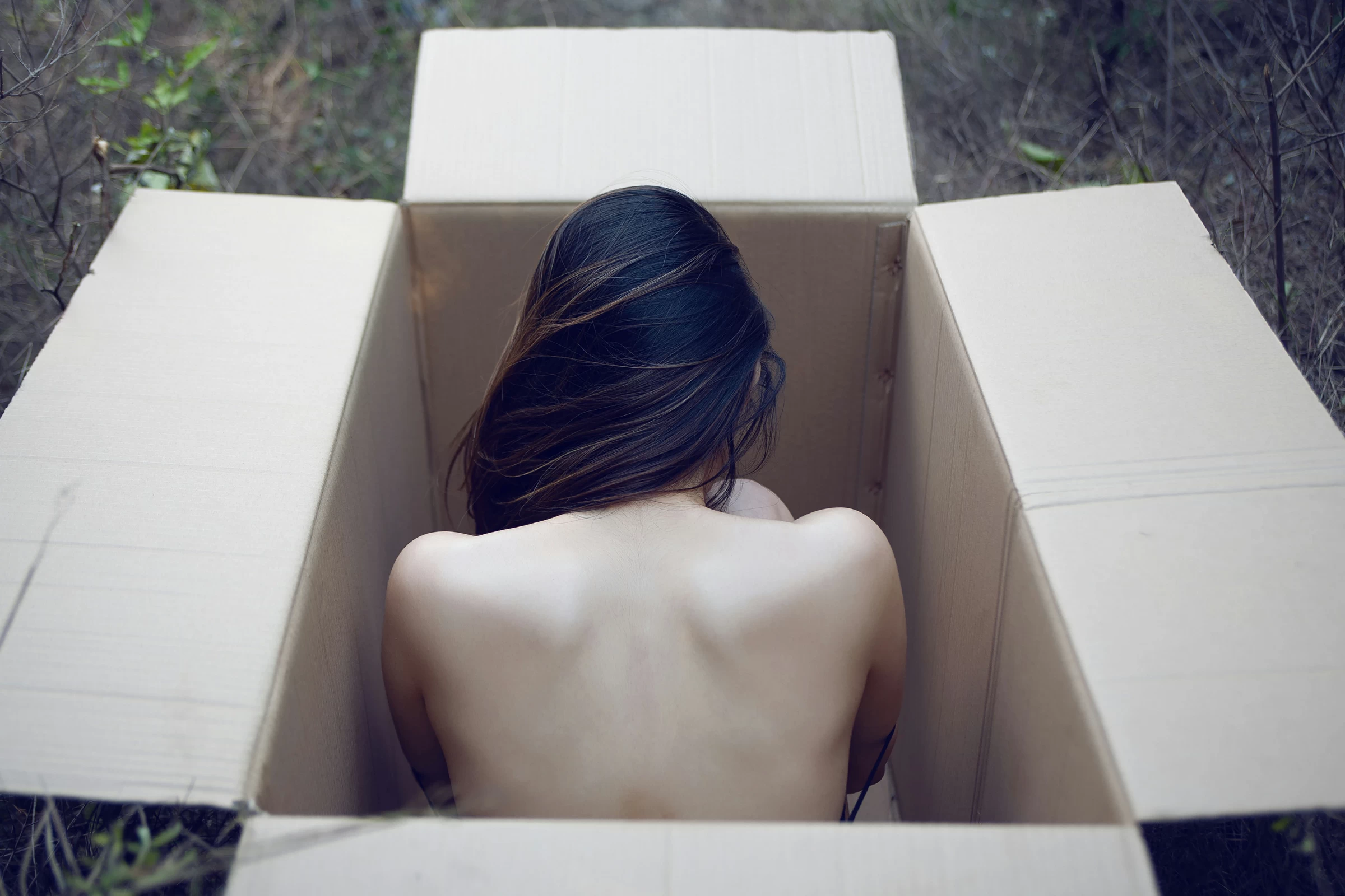 [YALAYI雅拉伊]NO.130 逃离出梦境 熏儿 黑色透视情趣连体内衣性感私房写真集第8张