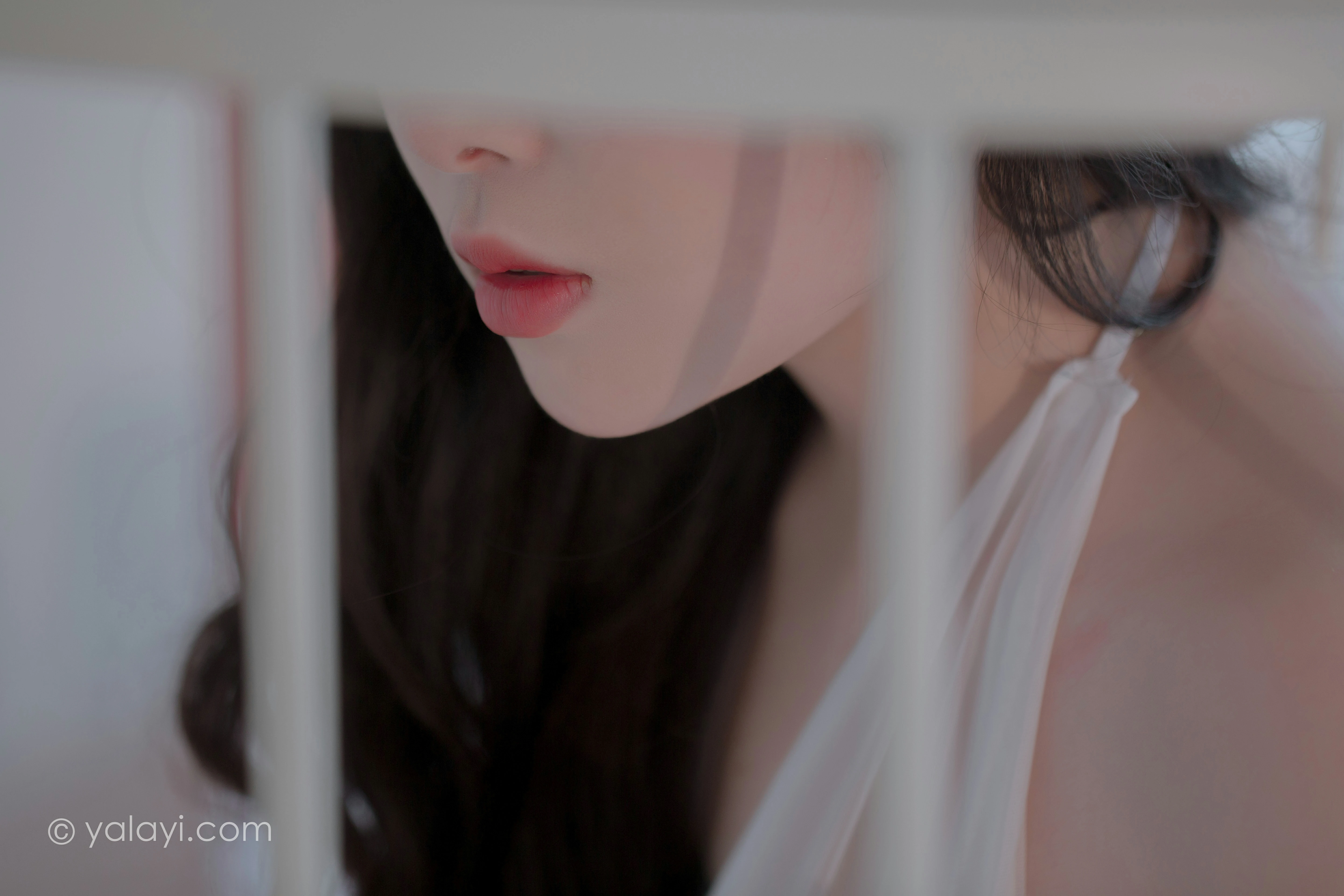 [YALAYI雅拉伊]NO.792 笼子里的鸟儿 璎珞 白色透视情趣内衣性感私房写真集第7张