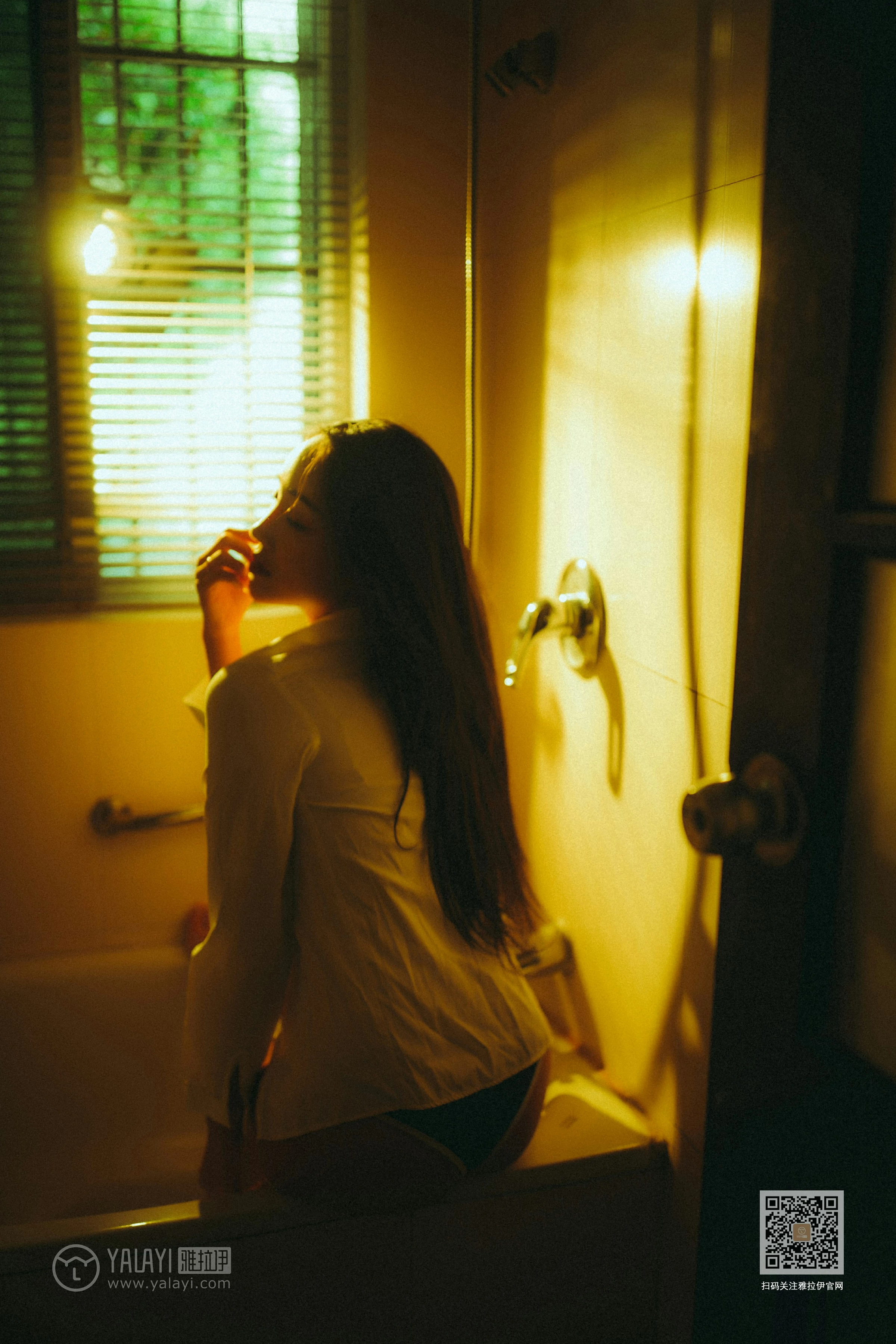 [YALAYI雅拉伊]NO.653 《枯涸之恋》 优优 蓝色连体比基尼泳装性感私房写真集第8张