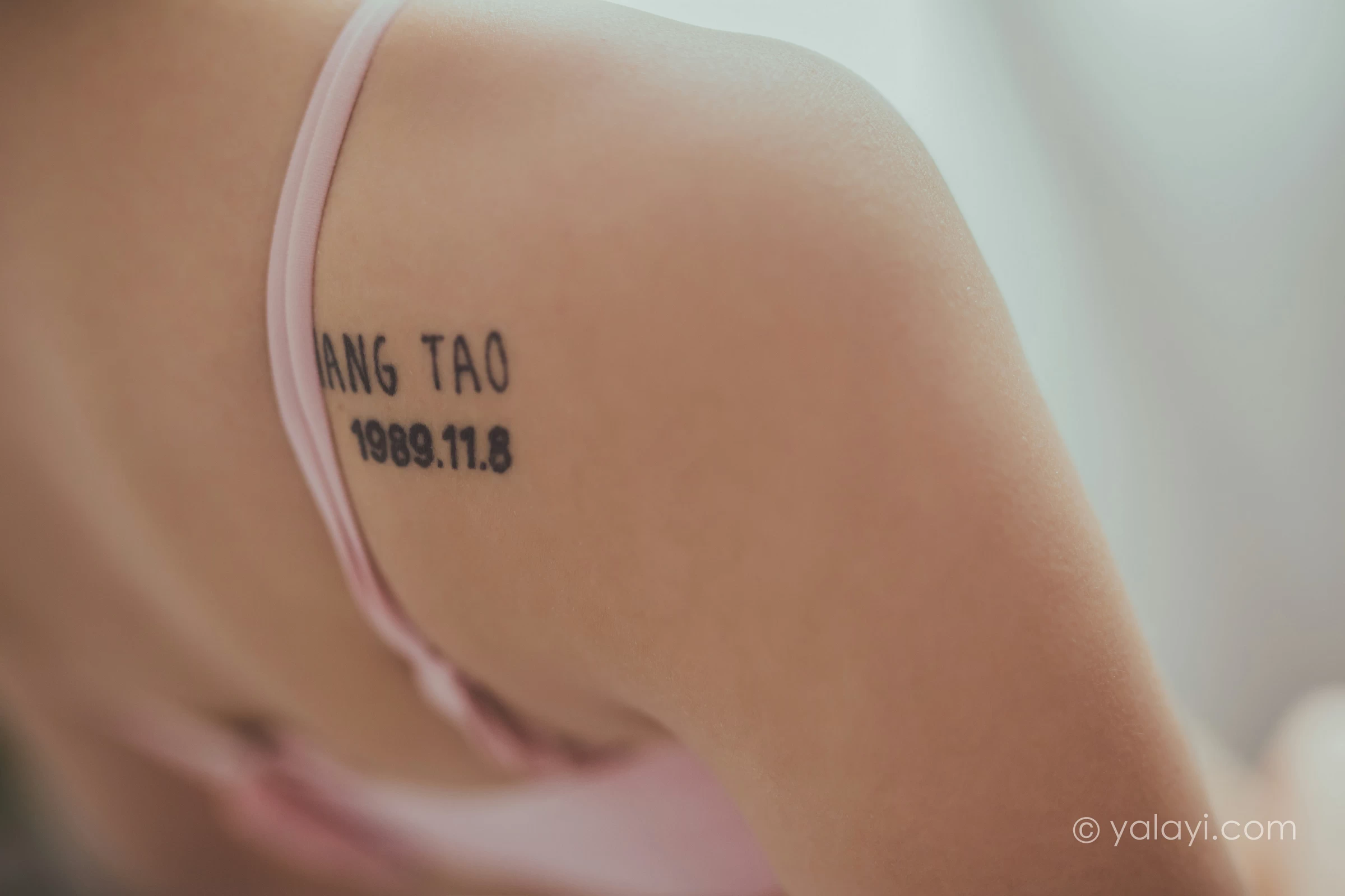 [YALAYI雅拉伊]NO.664 《相濡以沫》 海棠 粉色内衣性感私房写真集第11张